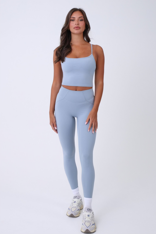 CONTOUR - LINE LEGGINGS HAZE BLUE